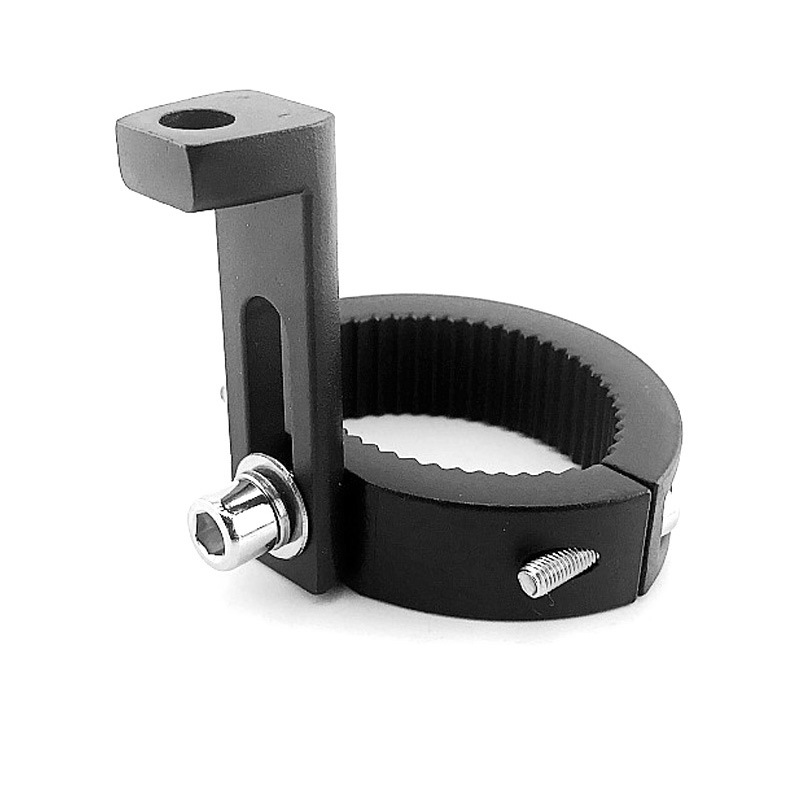 Motorcycle spotlight bracket fixture LED headlight tube clip extension bracket — foto 4