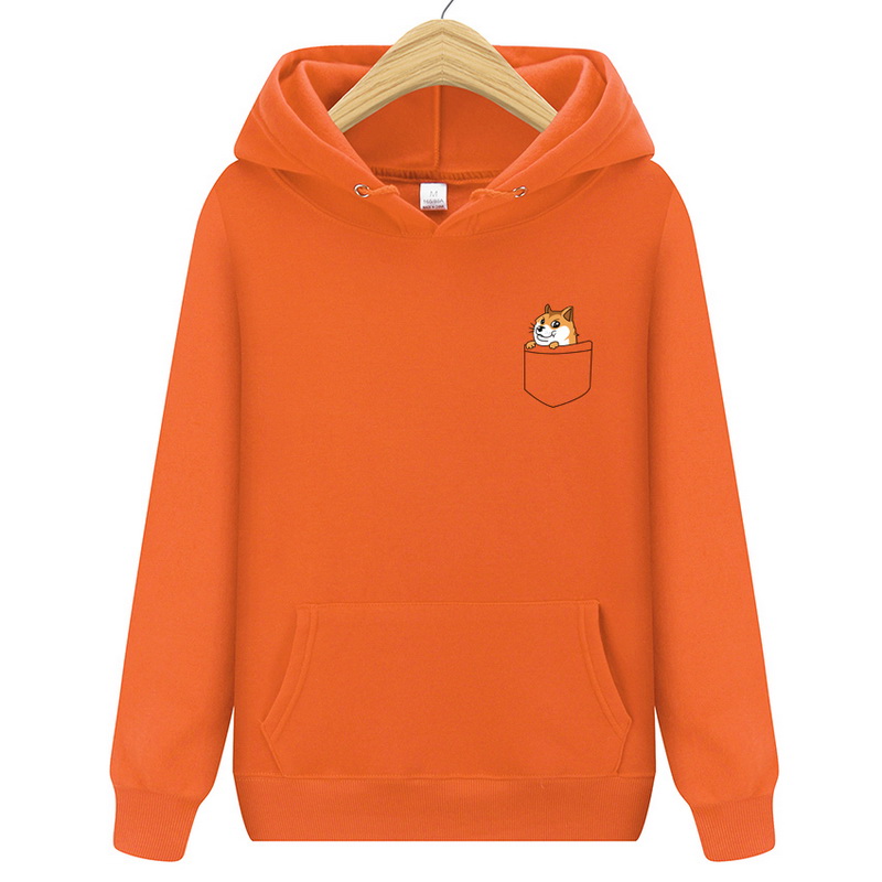 Hooded pullover sweater