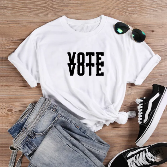 Round neck cotton short sleeves White - Shop at LoveMi
