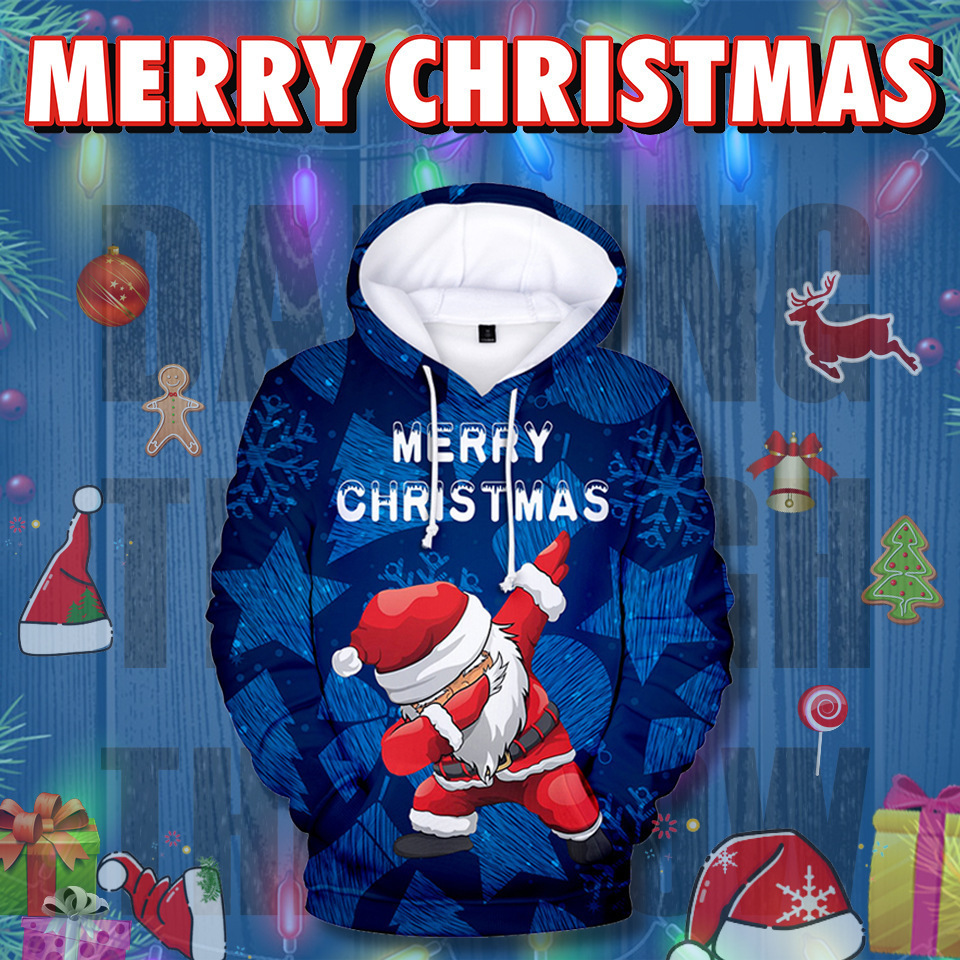 Christmas hooded sweatshirt