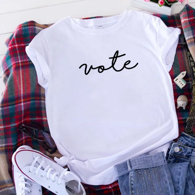 Round neck cotton short sleeves White - Shop at LoveMi