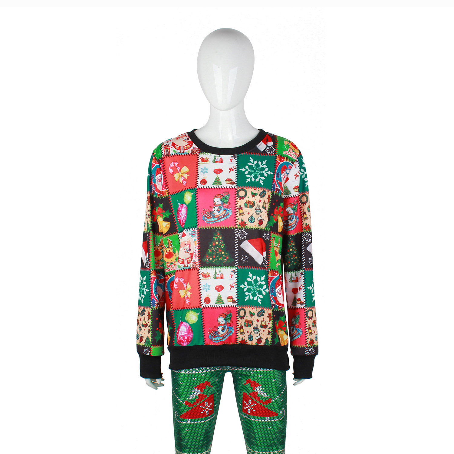 Christmas gift festival digital printed sweater