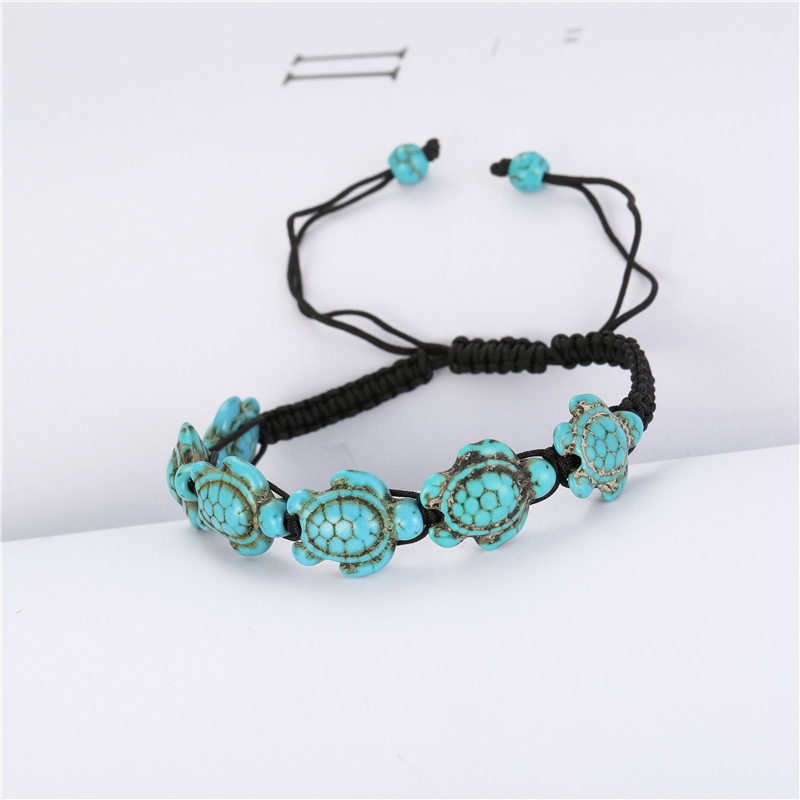Bohemian tortoise adjustable bracelet wristband
