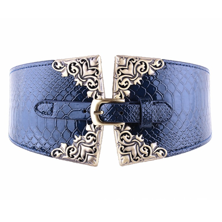 European and American wild elastic wide belt