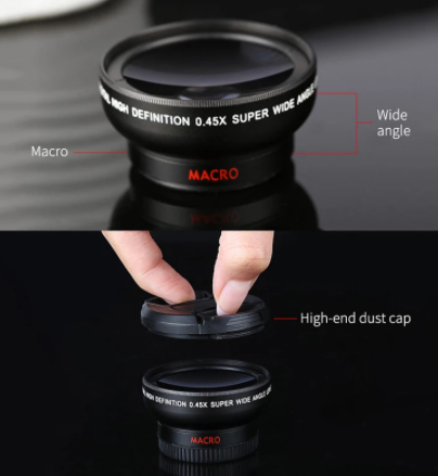 Mobile phone wide-angle macro lens — foto 2