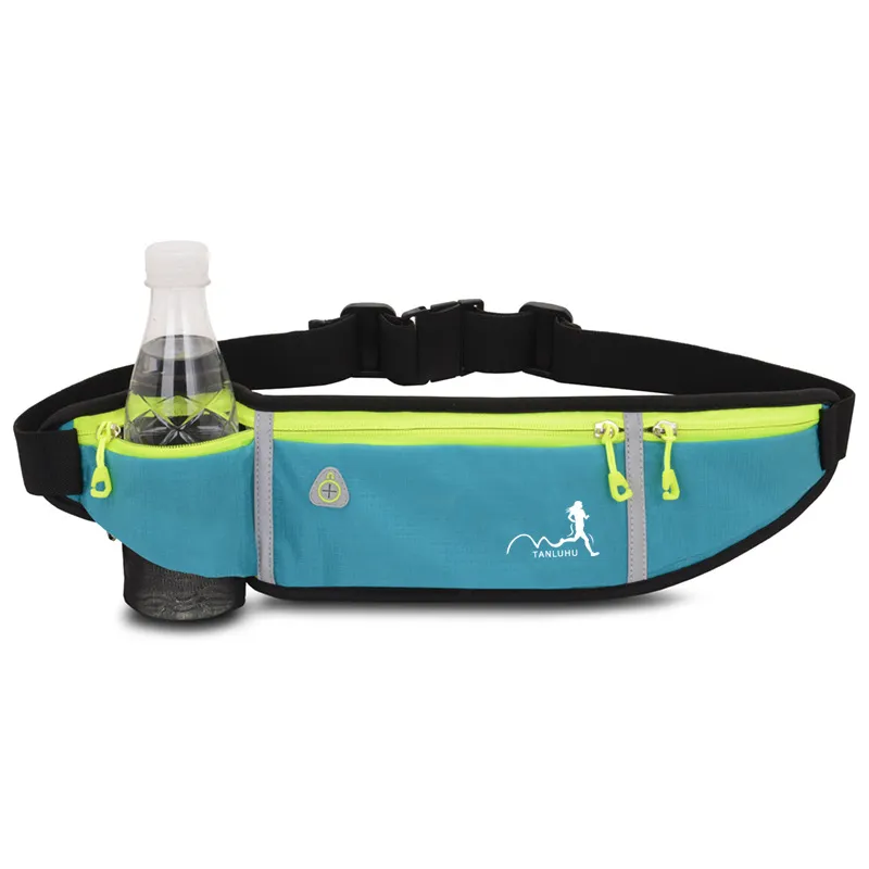 Waterproof invisible mini belt bag - Blue