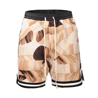 Floral loose shorts beach