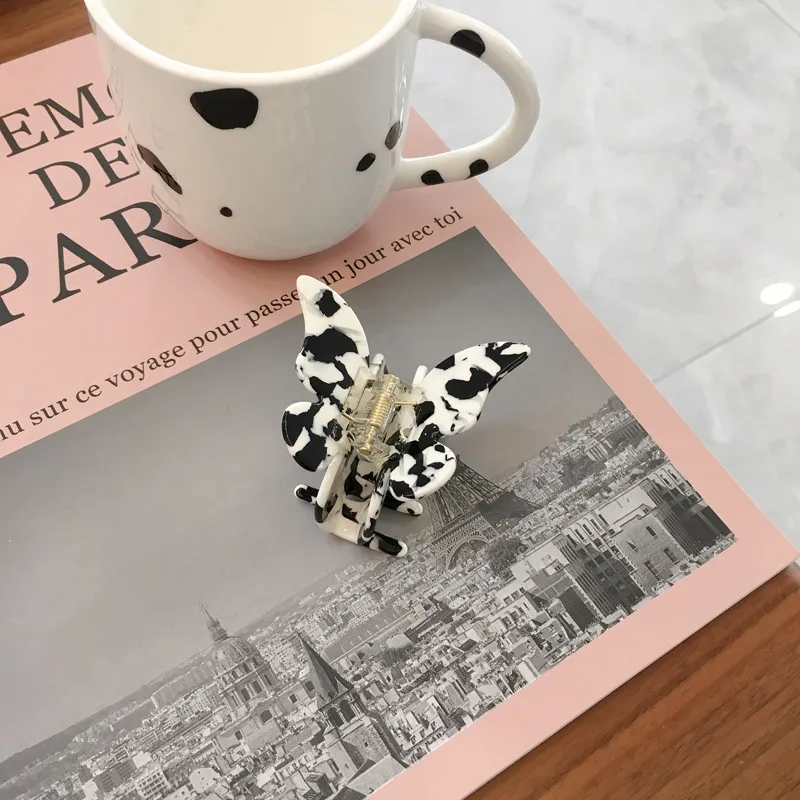 Hair clip cow color series set - F150