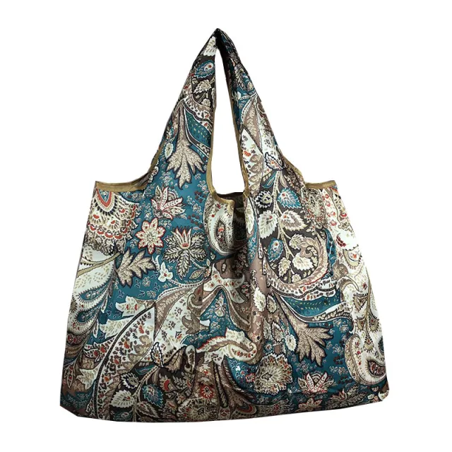 Foldable shopping bag Phoenix Leaves - Shop at LoveMi