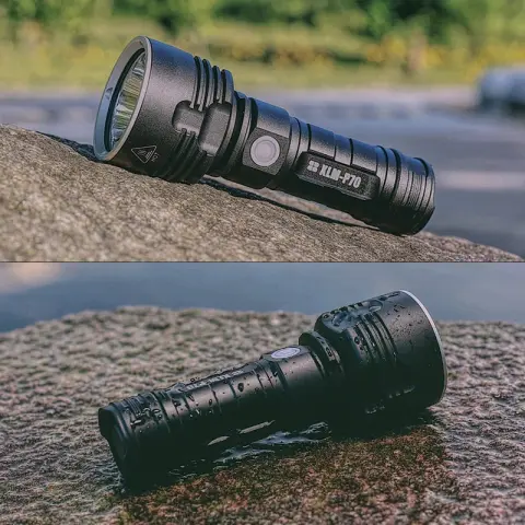 Strong Flashlight Focusing Led Light Rechargeable Super Bright LED