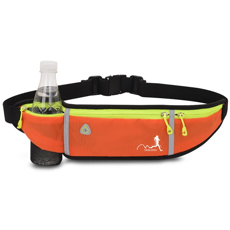 Waterproof invisible mini belt bag - Orange