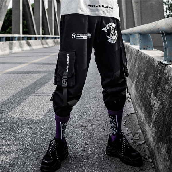 Ribbon functional pants