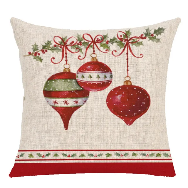 Christmas linen pillowcase Sdbz00402 - Shop at LoveMi