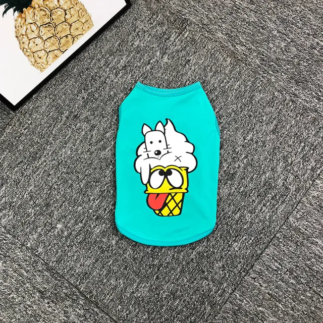 Pet clothes dog clothes summer thin cat Teddy Peacock - Shop at LoveMi
