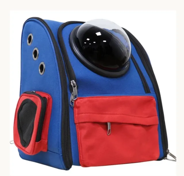 Cat Dog Out Door Portable Backpack Red2 - Shop at LoveMi