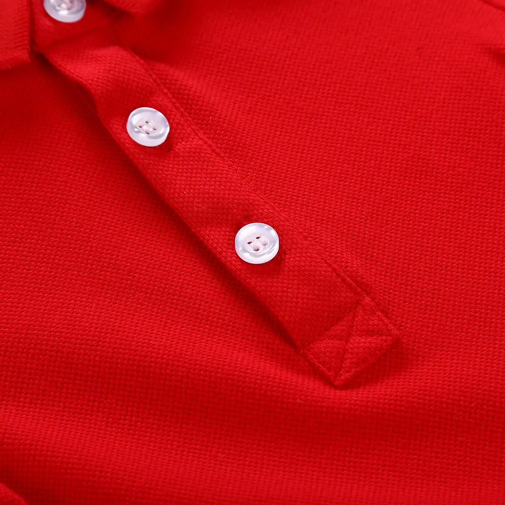 POLO Lapel Short Sleeve Triangle Baby Clothing
