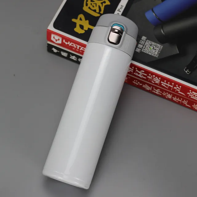 Car bounce easily stainless steel vacuum flask White - Shop at LoveMi
