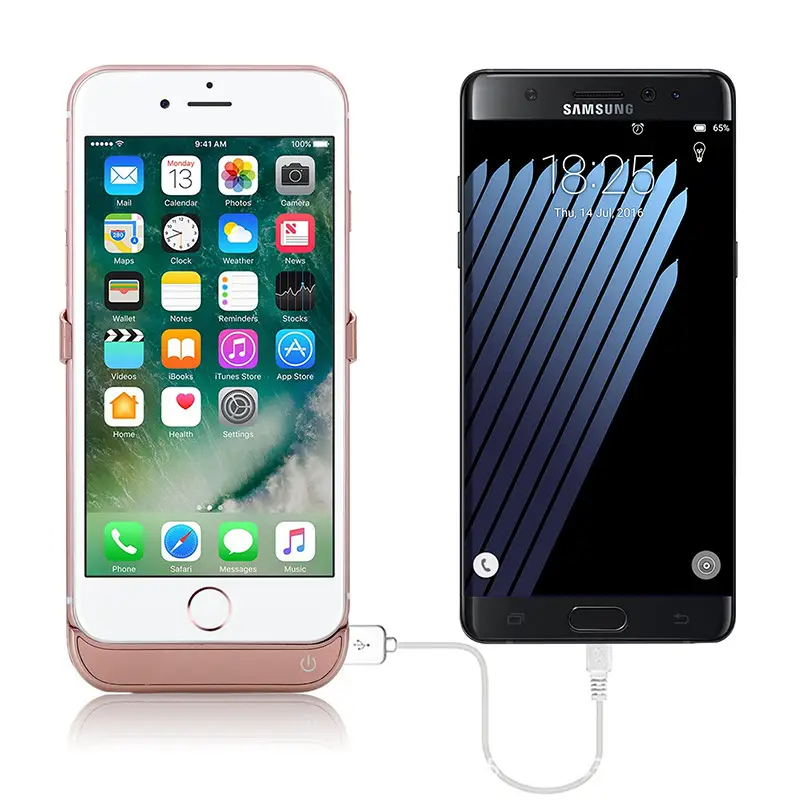 Wireless charging mobile phone case