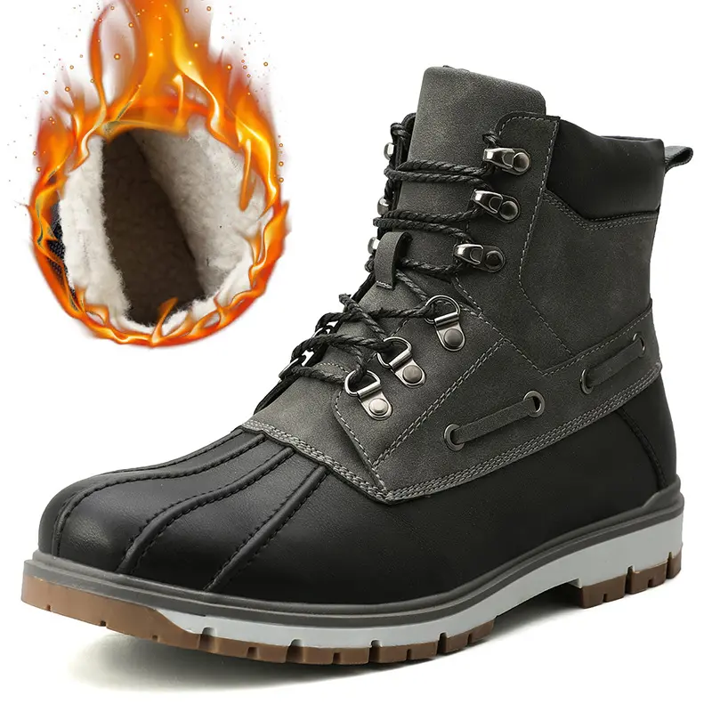 Martin boots men's British style winter warmth