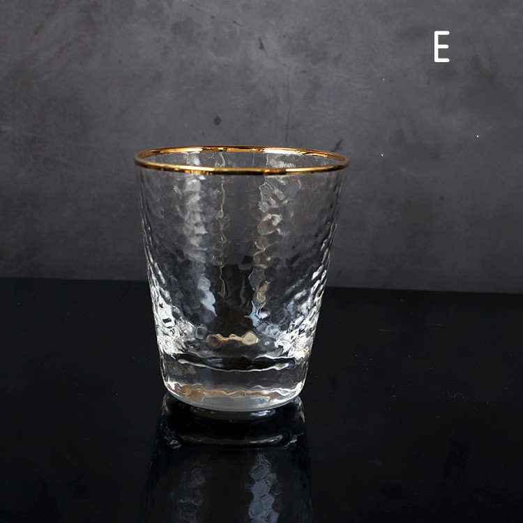 Heat-resistant hammer grain glass