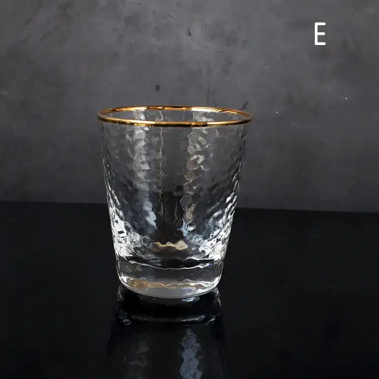 Heat-resistant hammer grain glass