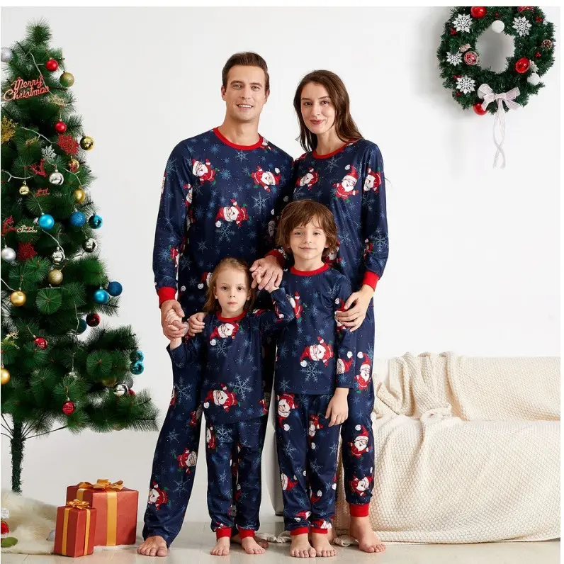 Two Piece Set of Printed CHRISTMAS PAJAMAS