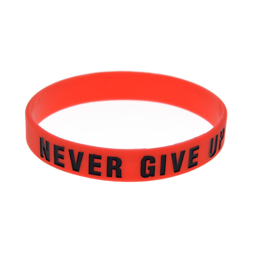 Sports hand strap silicone bracelet