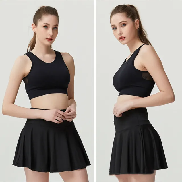 Quick breathable and anti glitter pleats for women Black - Shop at LoveMi