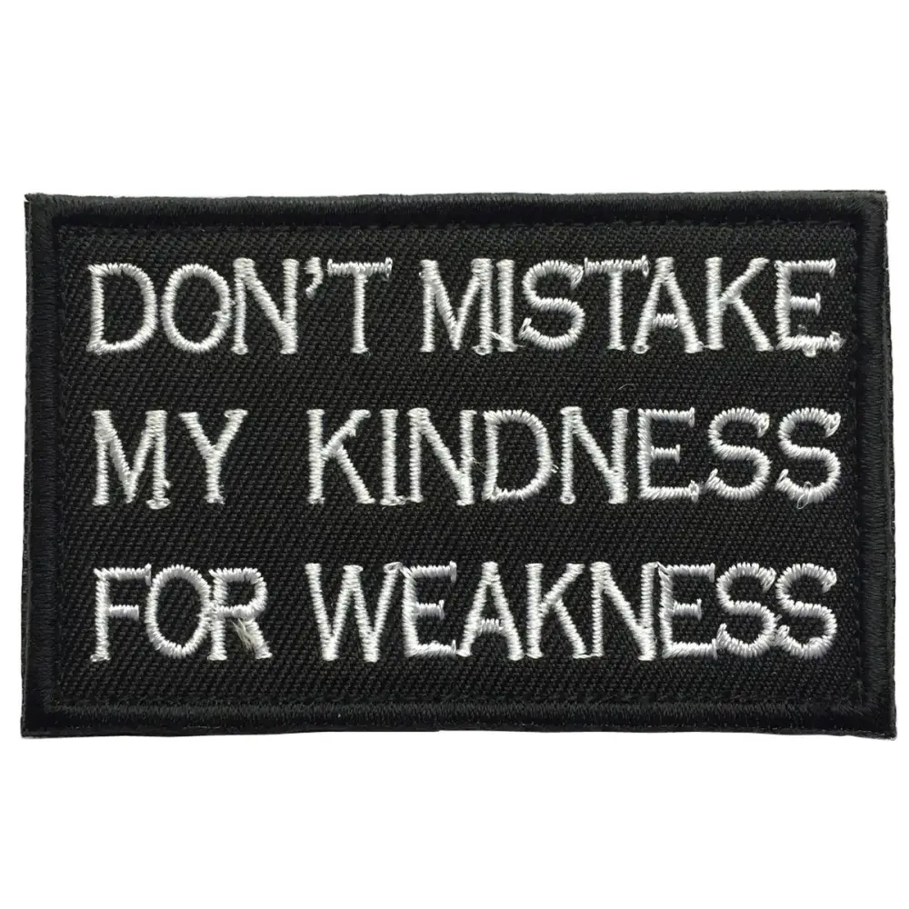 3D Embroidery Patch Tactical Military Sticker