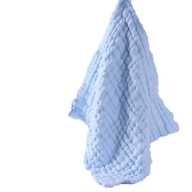 Washed gauze square Blue - Shop at LoveMi
