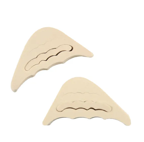 Toe Anti-slip Bottom Stick High Heels Thick Soft - Beige