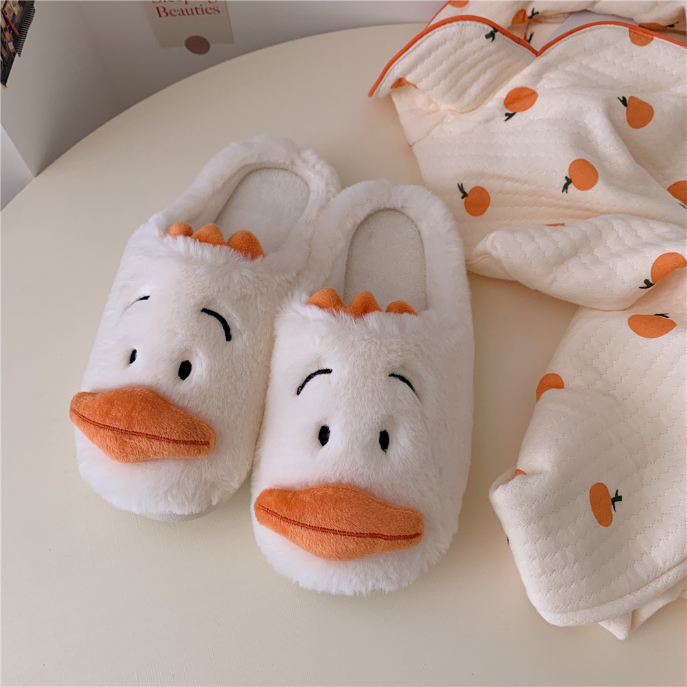Sliver cotton slippers