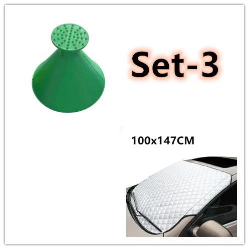 Car snow block front windshield antifreeze cover winter front gear snowboard windshield snow cover frost guard – image 10