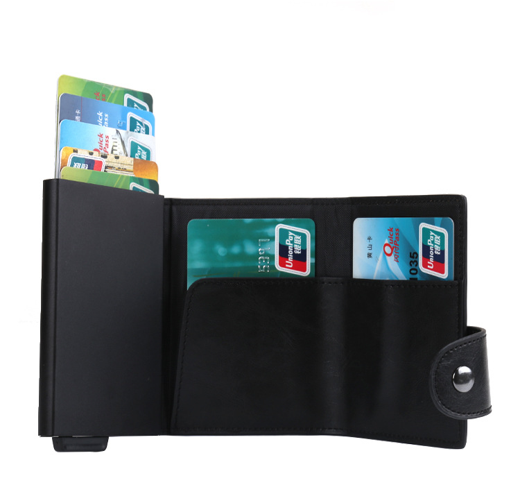 Aluminum alloy anti-magnetic card package