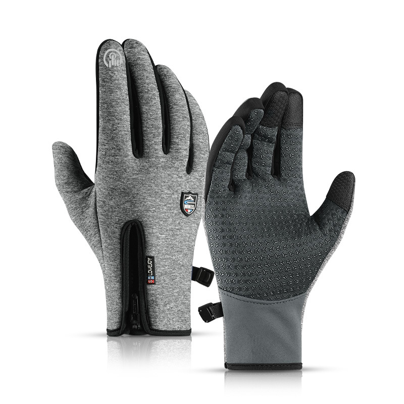 Cold resistant non-slip wear-resistant touch screen gloves