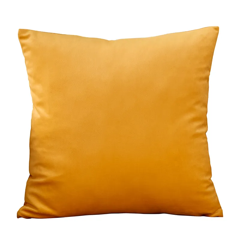 Cushion sofa hug pillowcase - Yellow