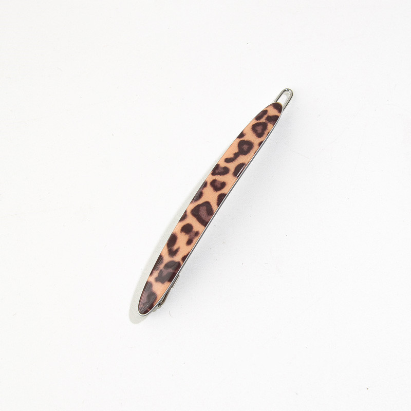 Acrylic side clip bangs clip headdress simple Leopard - Shop at LoveMi