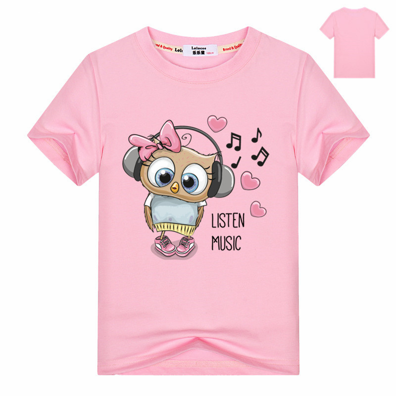 Round neck short sleeve T-shirt