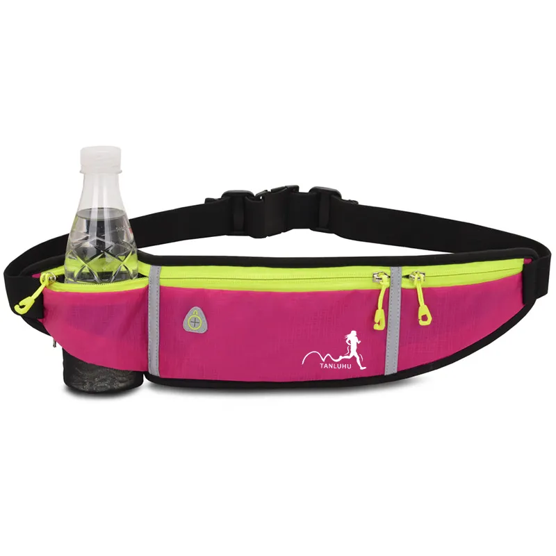 Waterproof invisible mini belt bag - Pink