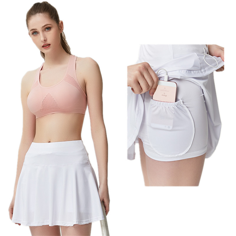 Quick breathable and anti-glitter pleats for women