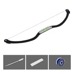 Tattoo horizontal bow ruler tattoo positioning ruler - Black - View 1