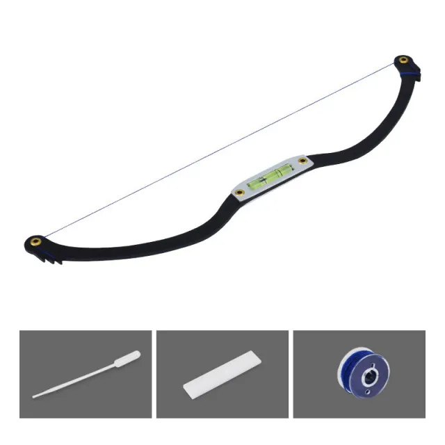 Tattoo horizontal bow ruler tattoo positioning ruler Black - Shop at LoveMi