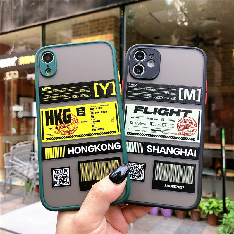 Boarding pass phone case