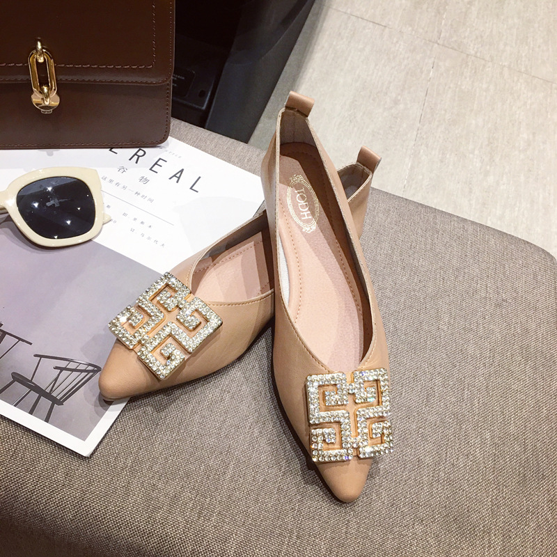 Spring women's shoes pump flats