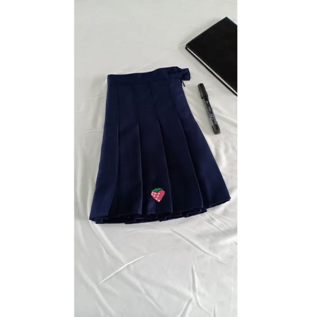 High waist A line skirt Blue - Shop at LoveMi