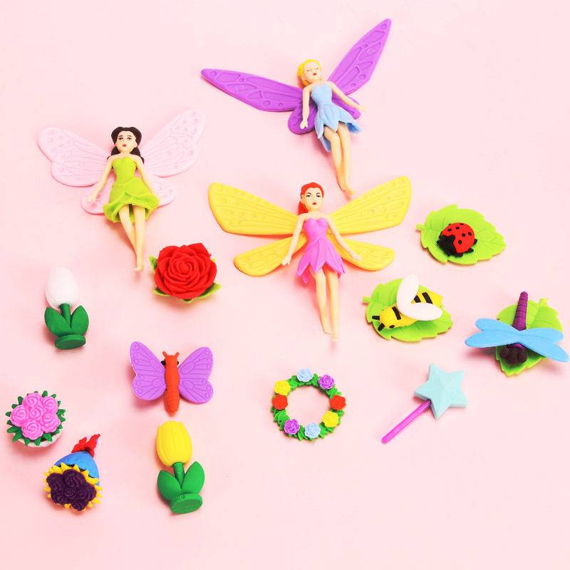 Flower Fairy eraser suit
