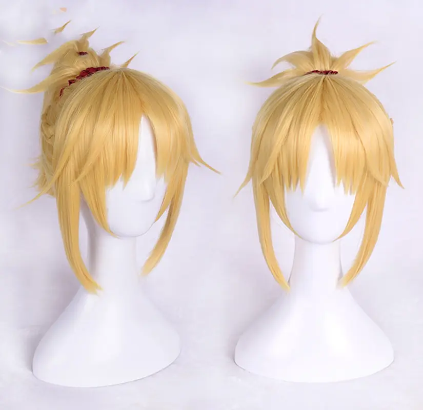 SUNCOS FGO Mordred Cosplay Wig