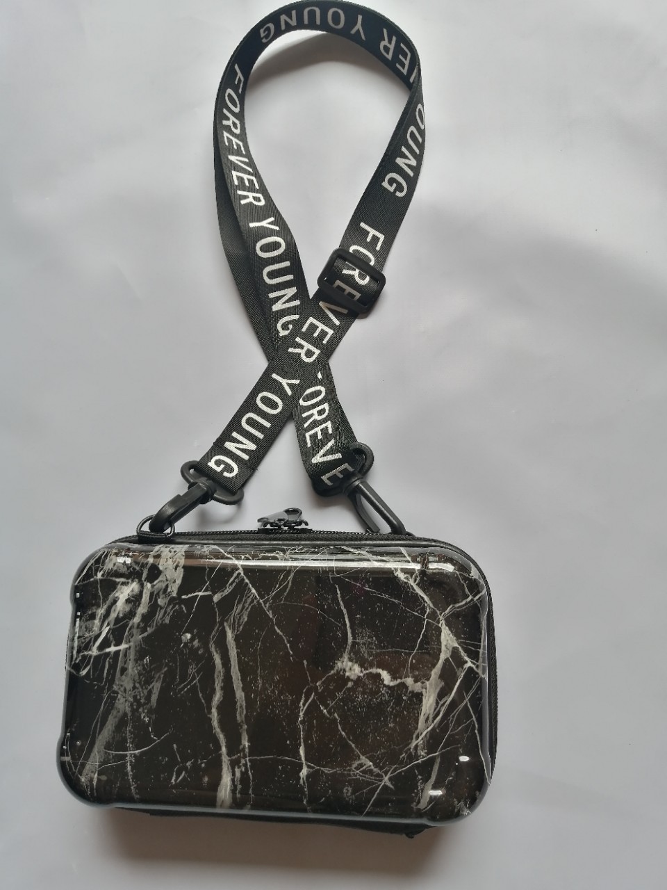 Overnight wash bag pc hard shell bag Black - Shop at LoveMi