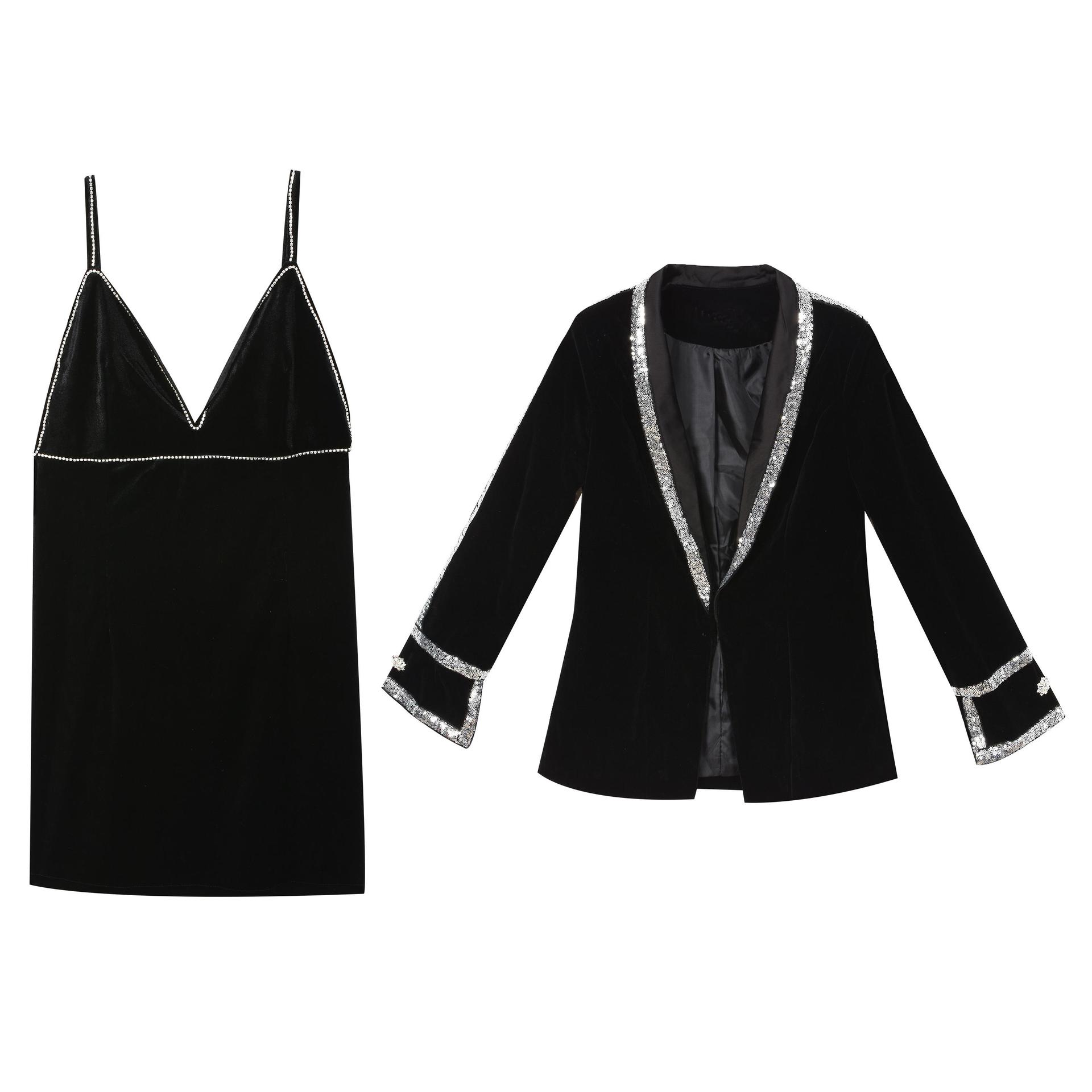 Autumn temperament two-piece professional wear