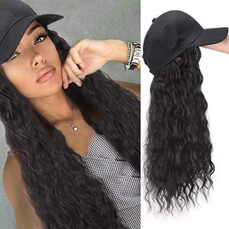 Wig Female Long Curly Hair Water Ripple